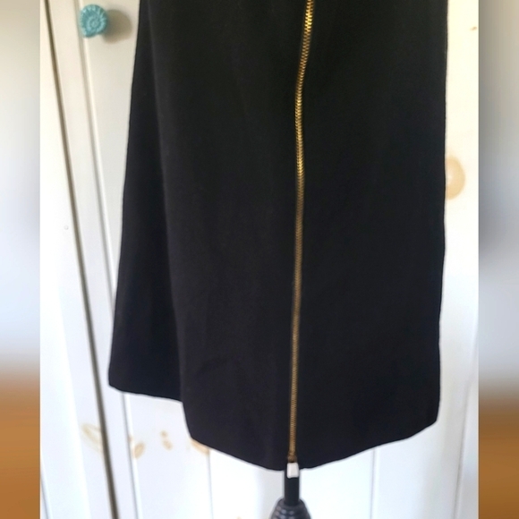 Tory Burch Merino Wool Side Zip Tunic Sweater - Picture 7 of 14